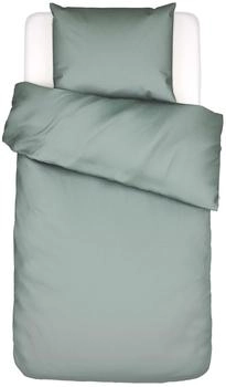 Essenza Mako-Satin Bettwäsche Minte 155x220+80x80 cm dusty-green