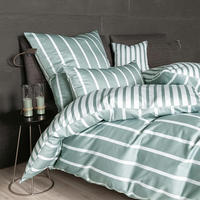 Janine Mako-Satin Bettw&auml;sche modern classic Kissenbezug einzeln 80x80 cm 