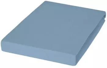 Janine Jersey Elastic Spannbetttuch 180x200 cm - 200x220 cm denimblau Janine Jersey Elastic Spannbetttuch 180x200 cm - 200x220 cm denimblau