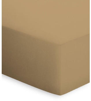 Bassetti Jersey-Elasthan Spannbettlaken ottone 180-200 x 200-220 cm