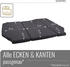 Black Forest Fox Spannbettlaken VW Grand California 600 für 3 tlg. Grau
