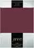 Janine Jersey Elastic Spannbetttuch 140x200 cm - 160x220 cm burgund