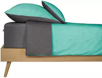 Schiesser Spannbettlaken Jessi Edeljersey 180x200 cm Anthrazit