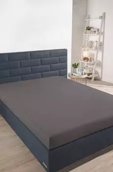 Schiesser Spannbettlaken Jessi Edeljersey 180x200 cm Anthrazit – Hochwertiges Schiesser Spannbettlaken Jessi Edeljersey 180x200 cm Anthrazit