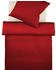 Fleuresse Colours Bettwäsche-Garnitur bordeaux 200x220+2x80x80 cm