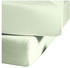 Fleuresse Comfort Spannbettlaken Baumwoll-Jersey mint 180x200 cm