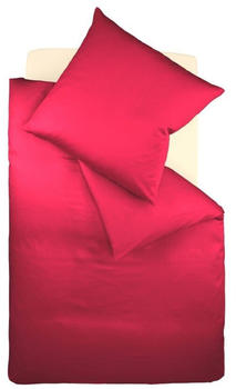 Fleuresse Colours Bettw&auml;sche-Garnitur himbeere 200x200+2x80x80 cm