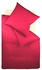Fleuresse Colours Bettwäsche-Garnitur himbeere 200x200+2x80x80 cm