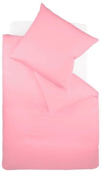 Fleuresse Colours Bettwäsche-Garnitur pink 200x220+2x80x80 cm