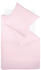 Fleuresse Colours Bettwäsche-Garnitur rosé 240x220+2x80x80 cm
