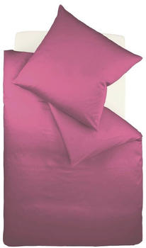 Fleuresse Colours Bettw&auml;sche-Garnitur brombeere 200x220+2x80x80 cm