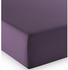 Fleuresse Comfort Spannbettlaken Baumwoll-Jersey lavendel 180x200 cm