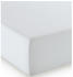 Fleuresse Comfort Spannbettlaken Baumwoll-Jersey silber 180x200 cm