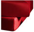 Fleuresse Comfort Spannbettlaken Baumwoll-Jersey bordeaux 200x200 cm