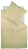 Fleuresse Colours Bettwäsche-Garnitur beige 240x220+2x80x80 cm