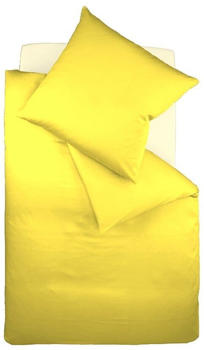 Fleuresse Colours Bettw&auml;sche-Garnitur oliv 240x220+2x80x80 cm