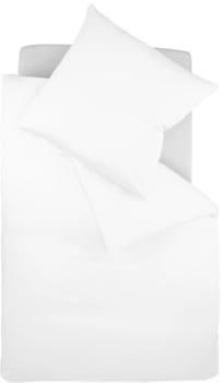 Fleuresse Colours Bettwäsche-Garnitur weiß 200x220+2x80x80 cm