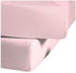 Fleuresse Comfort Spannbettlaken Baumwoll-Jersey rosé 180x200 cm