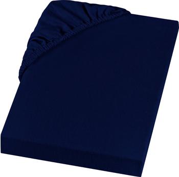 Setex REFIBRA Spannbettlaken Dunkelblau 100x200 cm