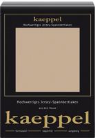 Kaeppel Spannbettlaken "Single Jersey Mako Elasthan" aus 97% Baumwolle und 3%