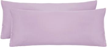 Biberna Feinjersey-Kopfkissenbezug 0077144 Viola 2x40x60 cm