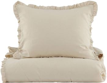 Venture Design Lias Bed Set Cotton/linen Beige 150x200 cm