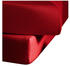 Fleuresse Comfort Spannbettlaken Baumwoll-Jersey bordeaux 180x200 cm