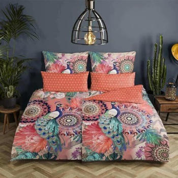 hip Bettbezug für Einzelbett 155x220 cm Baumwoll-Satin Nr. 30362 Mehrfarbig