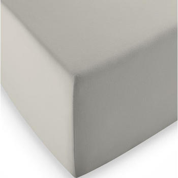 Fleuresse Comfort XL Spannbettlaken Mako-Jersey porzellan 180x200 cm