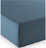 Fleuresse Comfort Spannbettlaken Mako-Jersey denim 150x200 cm