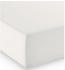 Fleuresse Comfort Spannbettlaken Baumwoll-Jersey naturweiß 100x200 cm