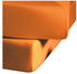 Fleuresse Comfort Spannbettlaken Baumwoll-Jersey orange 100x200 cm
