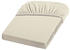 Fleuresse Comfort Spannbettlaken Baumwoll-Jersey creme 180x200 cm