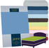 Janine Topper Comfort Jersey Spannbetttuch 90x190 cm - 100x220 cm weiss