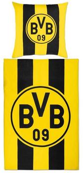 BVB Blockstreifen-Set 135x200+80x80 cm Gelb