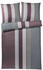Joop! Cornflower Stripes Bettwäsche aus Mako-Satin - deep wine - 240x220 / 2x80x80 cm