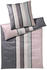 Joop! Cornflower Stripes Bettwäsche aus Mako-Satin - deep wine - 240x220 / 2x80x80 cm