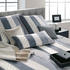Joop! Cornflower Stripes Bettwäsche aus Mako-Satin - deep wine - 240x220 / 2x80x80 cm