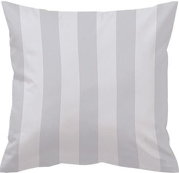 Curt Bauer Mako-Brokat-Damast Kuschelkissenbezug Como grau 40x40 cm (509371)