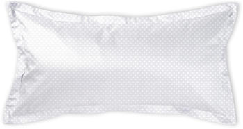 Curt Bauer Mako-Brokat-Damast Kissenbezug Livorno weiss 40x80 cm (501706)