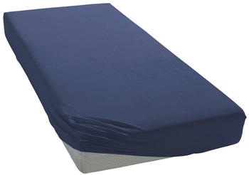 Estella Mako-Feinjersey Spannbettlaken blau 180x200 cm - 200x200 cm (84747)