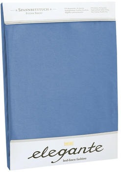 Elegante Jersey Spannbettlaken 90x200 - 100x220 cm jeans