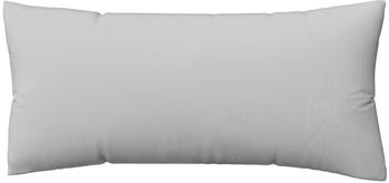Schlafgut Knitted Jersey Bettwäsche Kissenbezug einzeln 40x80 cm grey-light