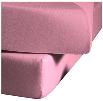 Fleuresse Colours L Haustuch Bettlaken ohne Gummizug pink 160x260 cm