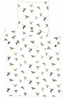 APELT Bettw&auml;sche "Kolibri" 2 Stk. stylische bunte V&ouml;gel