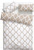 Home Affaire Alba 200x200+80x80 cm beige-weiß