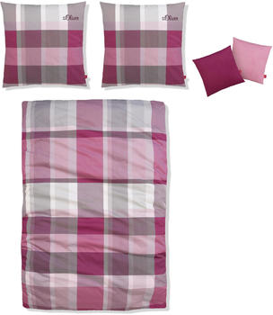 S.Oliver Tabea 155x220+2x 80x80 cm beere lila