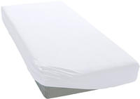 bellana Spannbettlaken "bellana exclusiv Topper aus 100% Mako-Baumwolle, 150...