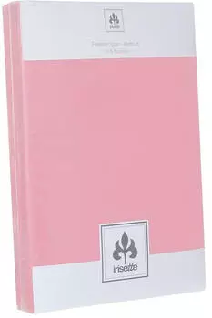 Irisette Feinbiber Spannbetttuch Merkur 100x200 cm fraise