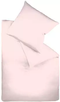 Fleuresse Colours Bettw&auml;sche-Garnitur 200x220+2x80x80 cm ros&eacute;